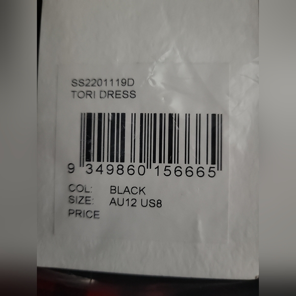 Significant Other Women's Tori Dress, Black, 8 - Picture 8 of 8